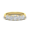 Load image into Gallery viewer, 2.50-ct-princess-diamond-five-stone-wedding-ring-in-yellow-gold-fdwb8008prsleep-2.50ct-nl-yg.jpg