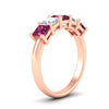 Load image into Gallery viewer, 2.50-ct-princess-pink-sapphire-five-stone-wedding-ring-in-rose-gold-fdwb8008prgsadrpiangle2-2.50ct-nl-rg.jpg
