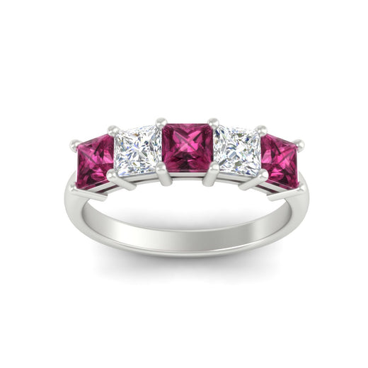 2.50-ct-princess-pink-sapphire-five-stone-wedding-ring-in-white-gold-fdwb8008prgsadrpiangle5-2.50ct-nl-wg.jpg