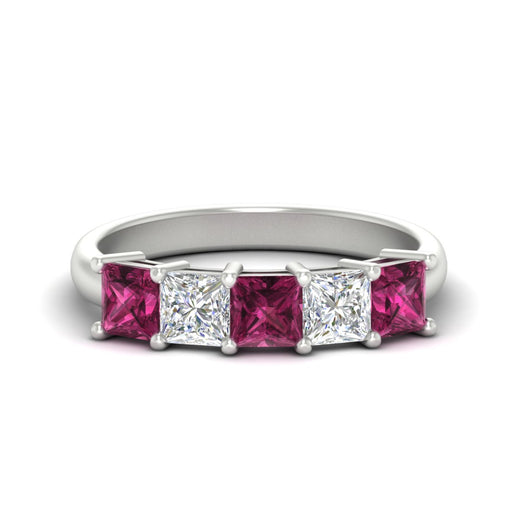 2.50-ct-princess-pink-sapphire-five-stone-wedding-ring-in-white-gold-fdwb8008prgsadrpisleep-2.50ct-nl-wg.jpg