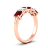 Load image into Gallery viewer, 2.50-ct-princess-ruby-five-stone-wedding-ring-in-rose-gold-fdwb8008prgrudrangle2-2.50ct-nl-rg.jpg