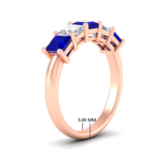 2.50-ct-princess-sapphire-five-stone-wedding-ring-in-rose-gold-fdwb8008prgsablangle2-2.50ct-nl-rg-hw.jpg