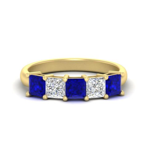 2.50-ct-princess-sapphire-five-stone-wedding-ring-in-yellow-gold-fdwb8008prgsablsleep-2.50ct-nl-yg.jpg