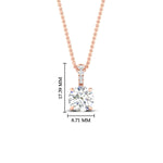 Load image into Gallery viewer, 2.50-ct-round-cut-pave-bail-pendant-diamond-in-rose-gold-fdpd11636roangle1-8.80mm-nl-rg-hw.jpg?v=1769773614