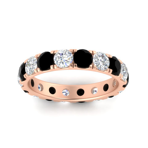 2.50-ct.-diamond-and-black-diamond-double-prong-eternity-wedding-band-in-rose-gold-FDEWB8371GBLACKANGLE5-2.50CT-NL-RG