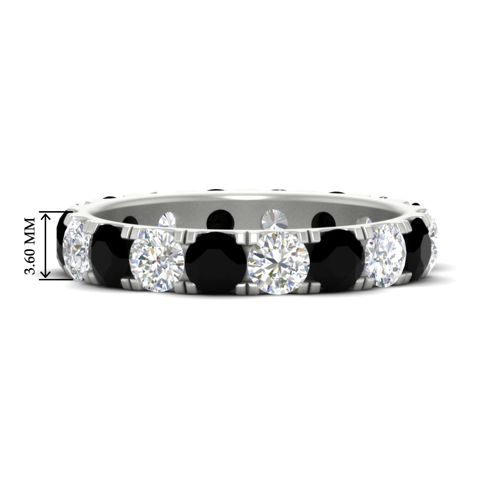 2.50 Ct. Diamond Double Prong Eternity Wedding Band