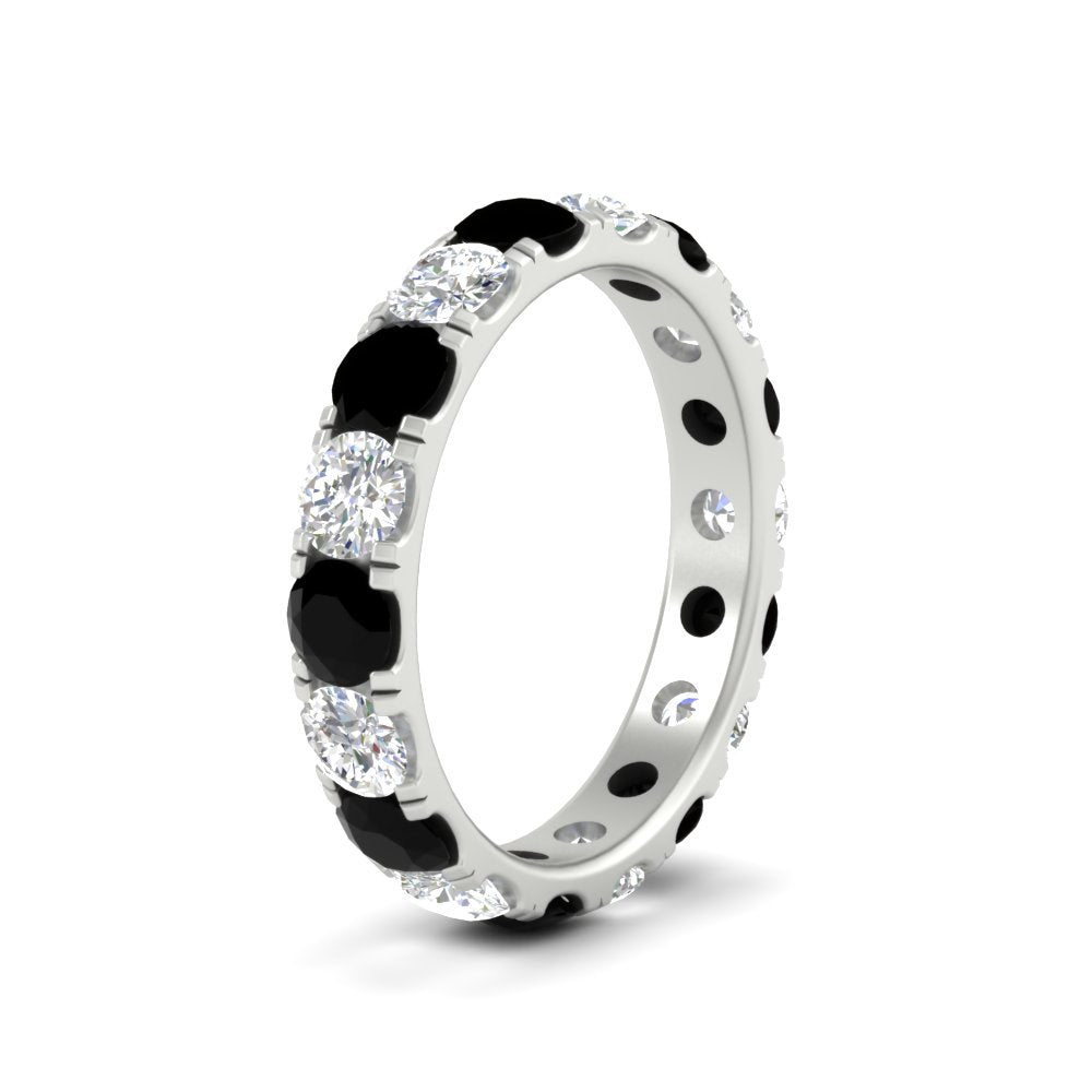 2.50 Ct. Diamond Double Prong Eternity Wedding Band
