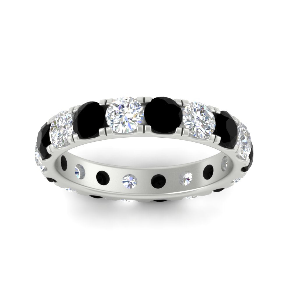 2.50 Ct. Diamond Double Prong Eternity Wedding Band