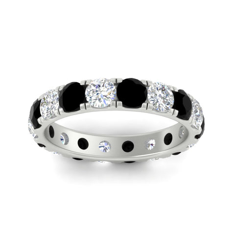 2.50-ct.-diamond-and-black-diamond-double-prong-eternity-wedding-band-in-white-gold-FDEWB8371GBLACKANGLE5-2.50CT-NL-WG