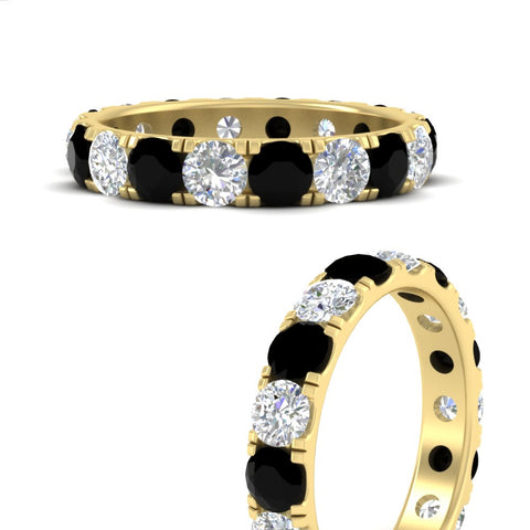 2.50-ct.-diamond-and-black-diamond-double-prong-eternity-wedding-band-in-yellow-gold-FDEWB8371GBLACKANGLE3-2.50CT-NL-YG