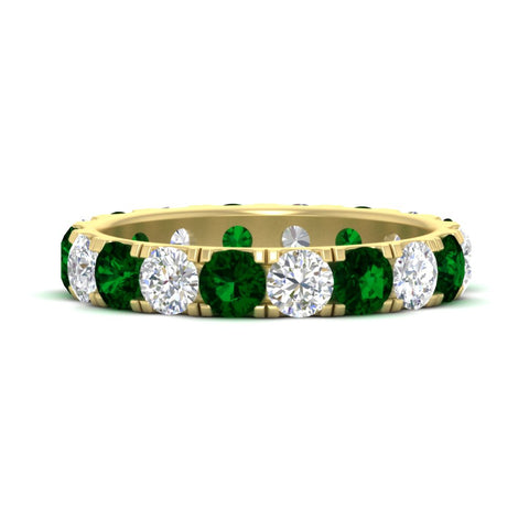 2.50-ct.-diamond-and-emerald-double-prong-eternity-wedding-band-in-yellow-gold-FDEWB8371GEMGR-2.50CT-NL-YG