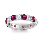 Load image into Gallery viewer, 2.50 Ct. Diamond Double Prong Eternity Wedding Band
