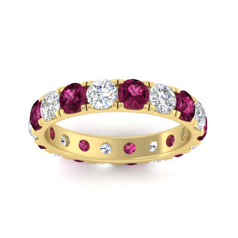 2.50-ct.-diamond-and-pink-sapphire-double-prong-eternity-wedding-band-in-yellow-gold-FDEWB8371GSADRPIANGLE5-2.50CT-NL-YG