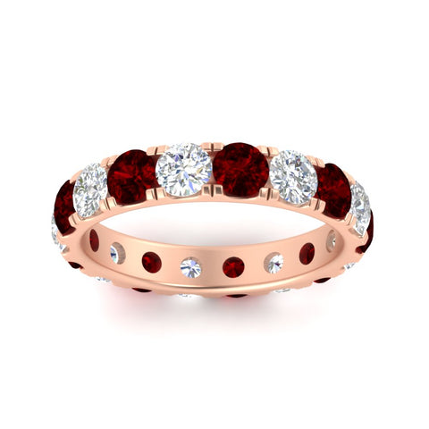 2.50-ct.-diamond-and-ruby-double-prong-eternity-wedding-band-in-rose-gold-FDEWB8371GRUDRANGLE5-2.50CT-NL-RG
