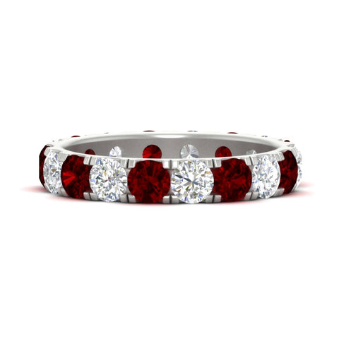 2.50-ct.-diamond-and-ruby-double-prong-eternity-wedding-band-in-white-gold-FDEWB8371GRUDR-2.50CT-NL-WG
