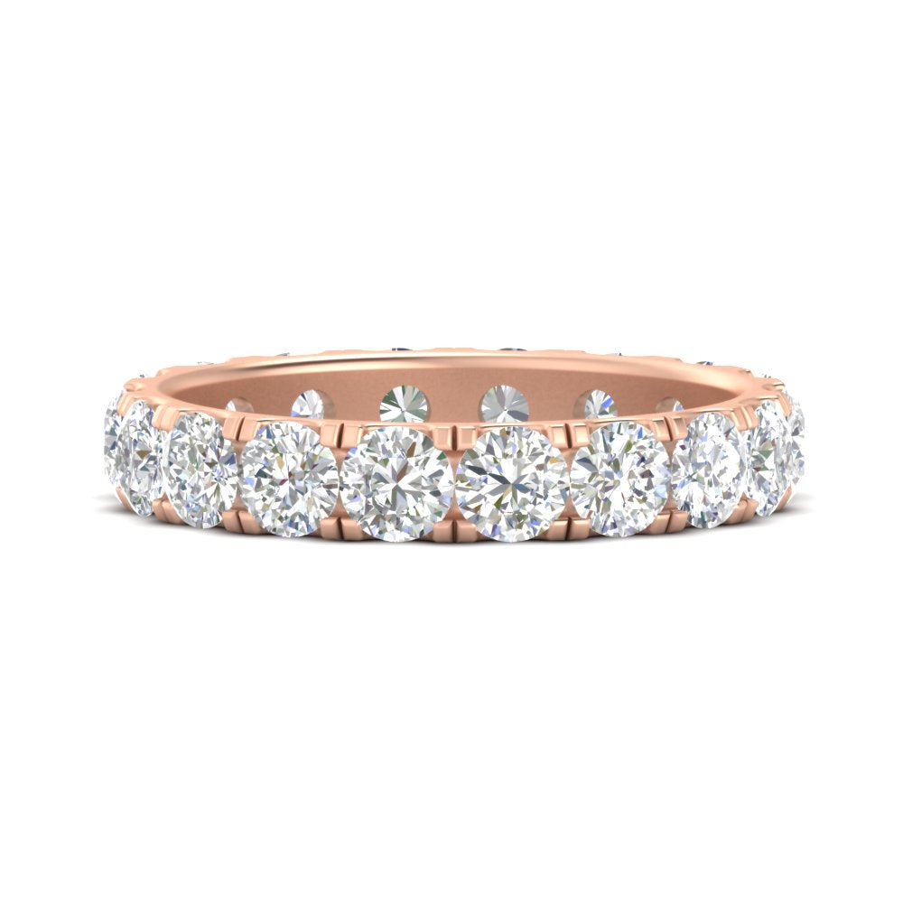 2.50 Ct. Diamond Double Prong Eternity Wedding Band
