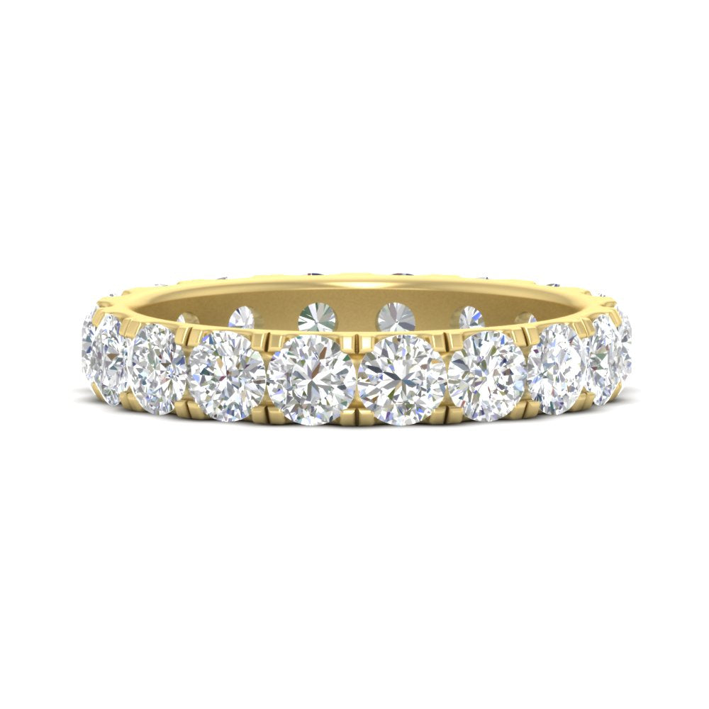 2.50 Ct. Diamond Double Prong Eternity Wedding Band