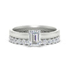 Load image into Gallery viewer, 2.50-mm-emerald-cut-solitaire-ring-with-eternity-band-in-white-gold-fdens11590emsleep-2.50mm-nl-wg_60d2c205-b4b7-4a8e-b239-0e118baec472.jpg?v=1760334060