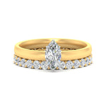Load image into Gallery viewer, 2.50-mm-marquise-cut-solitaire-ring-with-eternity-band-in-yellow-gold-fdens11590mqsleep-2.50mm-nl-yg.jpg?v=1760331460