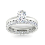 Load image into Gallery viewer, 2.50-mm-oval-shaped-solitaire-ring-with-eternity-band-in-white-gold-fdens11590ovangle5-2.50mm-nl-wg_5554c5c5-499b-456e-9b47-cb92d62cc15f.jpg?v=1760334635
