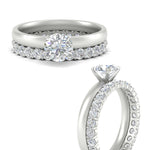 Load image into Gallery viewer, 2.50-mm-round-cut-solitaire-ring-with-eternity-band-in-white-gold-fdens11590roangle3-2.50mm-nl-wg.jpg?v=1760332854