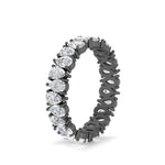 Load image into Gallery viewer, 2.60-carat-diamond-teardrop-eternity-band-in-black-gold-FD10554PE-0.10CT-ANGLE2-NL-BG
