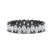Load image into Gallery viewer, 2.60-carat-diamond-teardrop-eternity-band-in-black-gold-FD10554PE-0.10CT-NL-BG