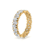 Load image into Gallery viewer, 2.60-carat-diamond-teardrop-eternity-band-in-yellow-gold-FD10554PE-0.10CT-ANGLE2-NL-YG
