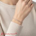 Thumbnail 8 - 2.70Ct.-diamond-bezel-set-tennis-bracelet-rose-gold-fdbrc10572ro-2.70ct-model