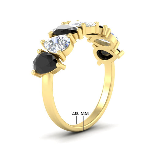 2.75-carat-7-seven-stone-black-diamond-teardrop-wedding-band-in-yellow-gold-fdwb8008peblackangle2-2.75ct-nl-yg-hw.jpg