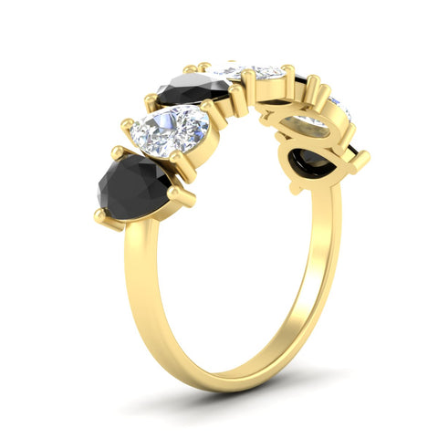 2.75-carat-7-seven-stone-black-diamond-teardrop-wedding-band-in-yellow-gold-fdwb8008peblackangle2-2.75ct-nl-yg.jpg