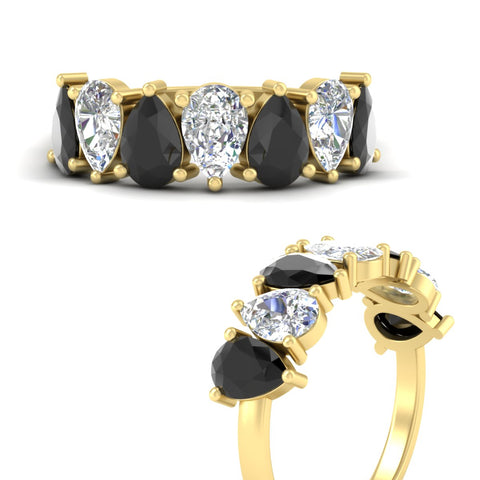 2.75-carat-7-seven-stone-black-diamond-teardrop-wedding-band-in-yellow-gold-fdwb8008peblackangle3-2.75ct-nl-yg.jpg
