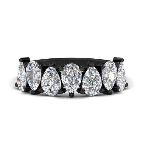 2.75 Carat Seven Stone Pear Wedding Band