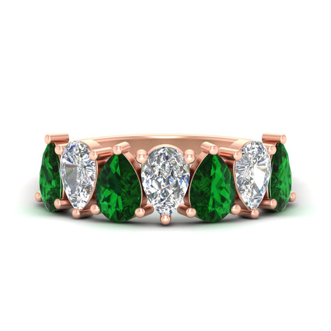 2.75-carat-7-seven-stone-emerald-teardrop-wedding-band-in-rose-gold-fdwb8008pegemgrsleep-2.75ct-nl-rg.jpg