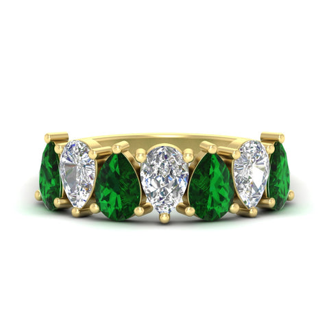 2.75-carat-7-seven-stone-emerald-teardrop-wedding-band-in-yellow-gold-fdwb8008pegemgrsleep-2.75ct-nl-yg.jpg