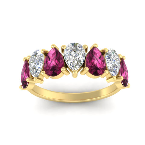 2.75-carat-7-seven-stone-pink-sapphire-teardrop-wedding-band-in-yellow-gold-fdwb8008pegsadrpiangle5-2.75ct-nl-yg.jpg