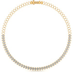 Load image into Gallery viewer, 23-carat-bezel-necklace-teardrop-diamond-in-FDNK10579-(0.50CT)-NL-YG