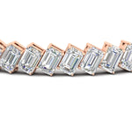 Load image into Gallery viewer, 24-carat-emerald-diagonal-tennis-bracelet-in-rose-gold-fdbrc11518angle5-6.00x4.00-nl-rg.jpg?v=1764932190

