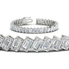 Load image into Gallery viewer, 24-carat-emerald-diagonal-tennis-bracelet-in-white-gold-fdbrc11518angle2-6.00x4.00-nl-wg.jpg?v=1764932190