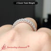 Load image into Gallery viewer, 2Ct.PrincessCutLabDiamondClassicEternityWeddingBand-FD10247PR-4
