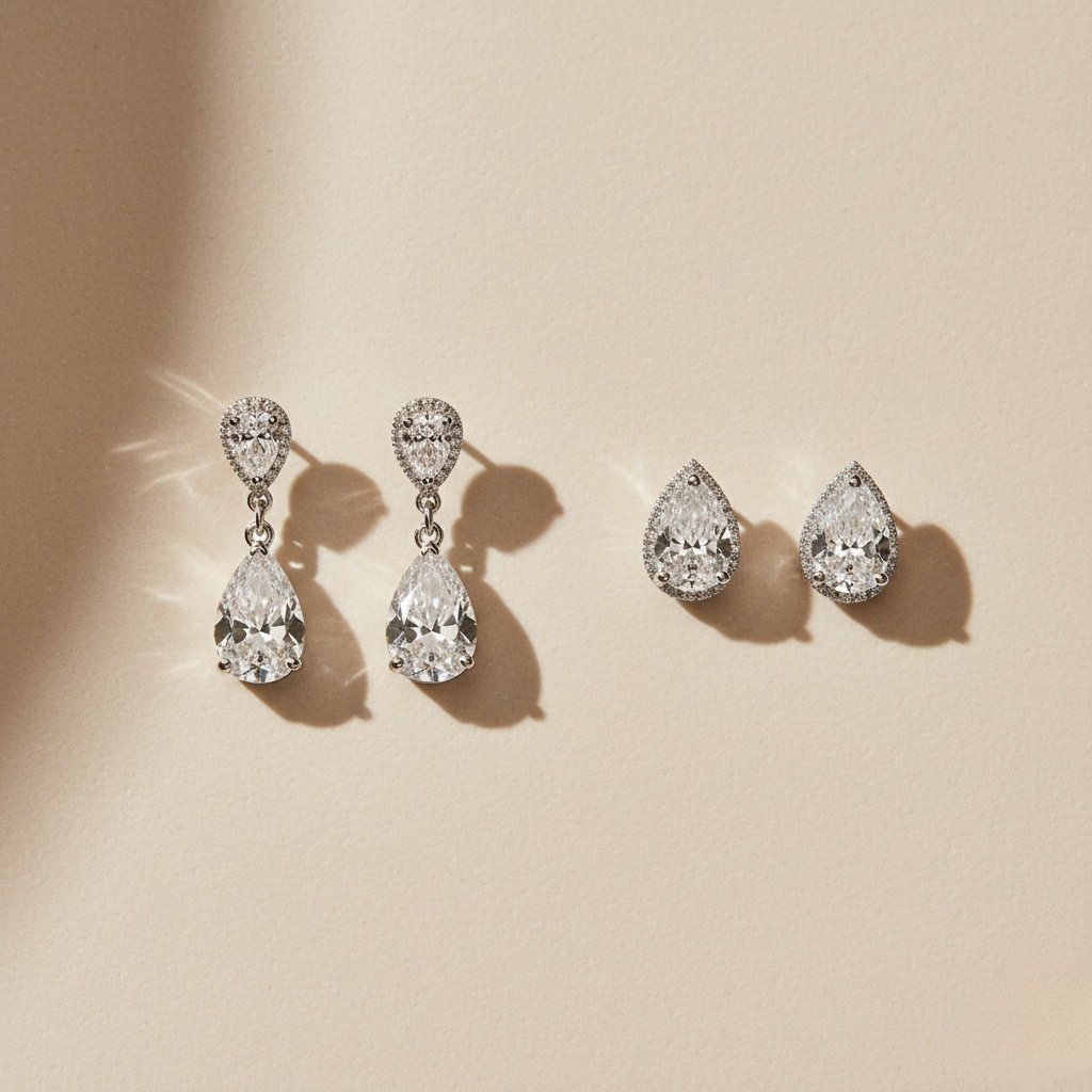 Do Teardrop Diamond Earrings Look Bigger in Drop Styles?