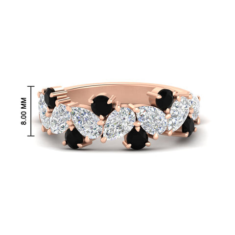3-carat-alternative-pear-and-round-black-diamond-wedding-band-ring-in-rose-gold-FD9174BGBLACK-3.00CT-NL-RG-HW