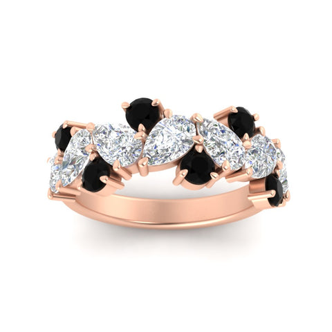 3-carat-alternative-pear-and-round-black-diamond-wedding-band-ring-in-rose-gold-FD9174BGBLACKANGLE5-3.00CT-NL-RG