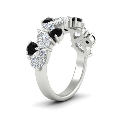3-carat-alternative-pear-and-round-black-diamond-wedding-band-ring-in-white-gold-FD9174BGBLACKANGLE2-3.00CT-NL-WG