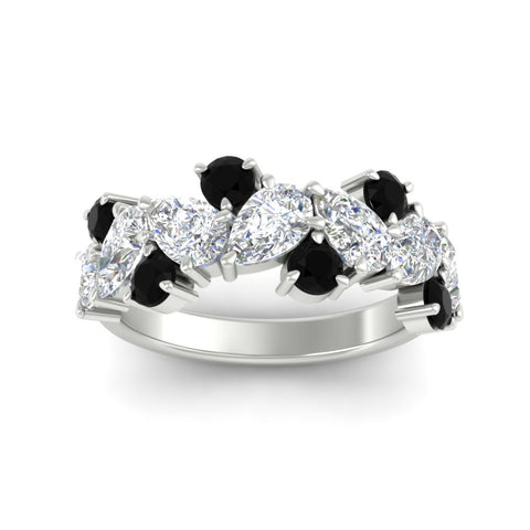 3-carat-alternative-pear-and-round-black-diamond-wedding-band-ring-in-white-gold-FD9174BGBLACKANGLE5-3.00CT-NL-WG