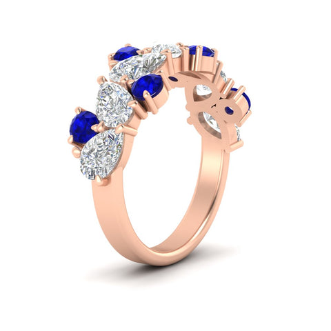 3-carat-alternative-pear-and-round-sapphire-wedding-band-ring-in-rose-gold-FD9174BGSABLANGLE2-3.00CT-NL-RG