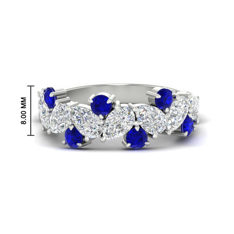 3-carat-alternative-pear-and-round-sapphire-wedding-band-ring-in-white-gold-FD9174BGSABL-3.00CT-NL-WG-HW
