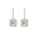 Load image into Gallery viewer, 3-carat-beautiful-halo-drop-diamond-earrings-in-yellow-gold-FDEAR11235ASANGLE2-3.00-CT-NL-YG
