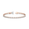 Load image into Gallery viewer, 3-carat-classic-teardrop-link-east-west-diamond-bracelet-in-rose-gold-FDBRCPE10581-3.30CT-NL-RG-hw.jpg?v=1776840841