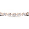 Load image into Gallery viewer, 3-carat-classic-teardrop-link-east-west-diamond-bracelet-in-rose-gold-FDBRCPE10581ANGLE5-3.30CT-NL-RG.jpg?v=1776840841